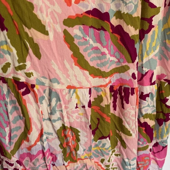 Very J Multicolor Floral Maxi Dress - Picture 3 of 4